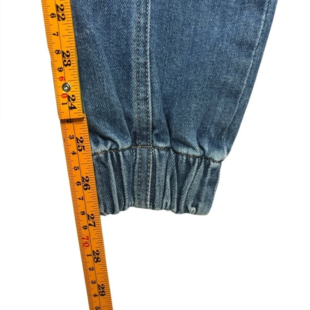SIMKHAI Women’s Wiley Cropped Tapered Stretch Jeans Size 25